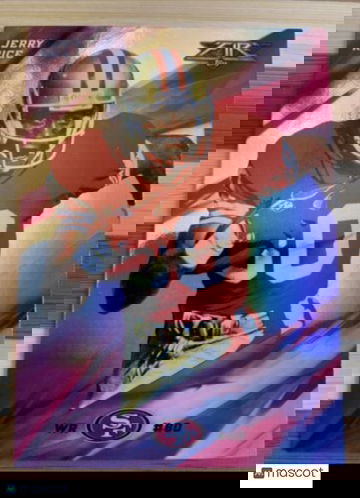 Jerry Rice 2015 Topps Fire Flame Foil #29 SP Parallel HOF Insert