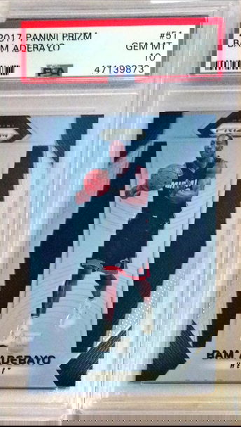 Bam Adebayo 2017 Panini Prizm PSA 10