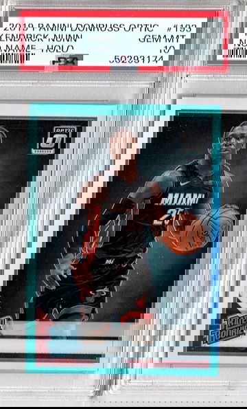 2019 Optic Kendrick Nunn HOLO PSA 10