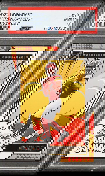 2024 Panini Donruss Bomb Squad Jayden Daniels #29 PSA 9