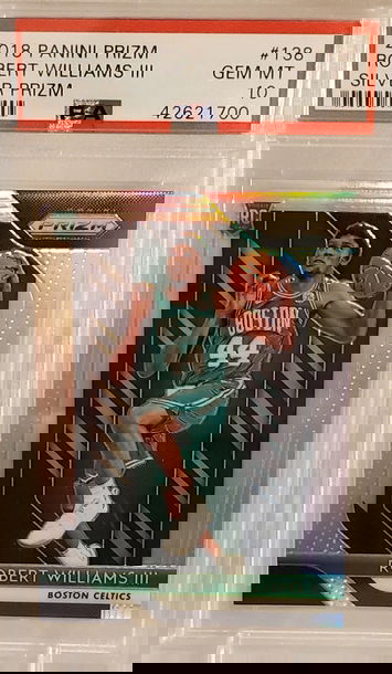 2018-19 Prizm Robert Williams III Silver Prizm RC PSA 10