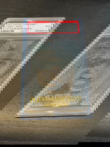 1997 Metal Universe Derek Jeter Platinum Portraits