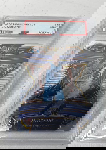 2019 Panini Select #72 Ja Morant PSA MINT 9
