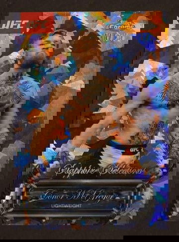 2025 Topps Chrome UFC Sapphire Selections Conor McGregor #SEL-11