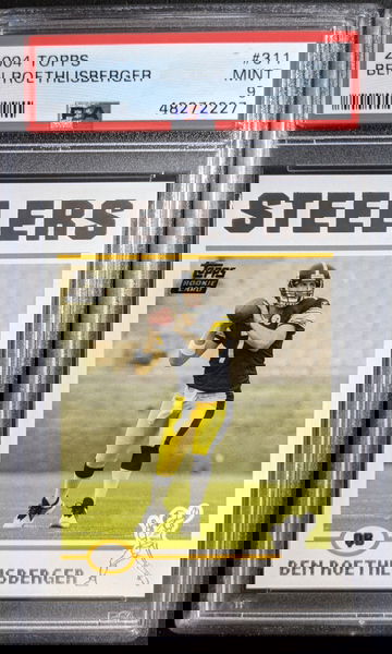 2004 Topps #311 Ben Roethlisberger RC PSA 9 Mint Steelers Future HOF