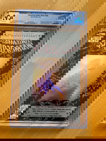 Amazing Spider-Man #365 CGC 9.4 White Pages.  1st Spider-Man 2099