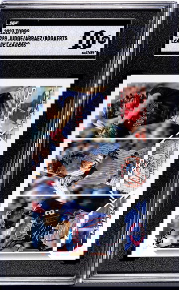 2023 Topps #289 Judge/Arraez/Bogaerts Lg. Leaders SGC 10