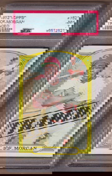 1972 Topps #752 Joe Morgan Traded PSA 7