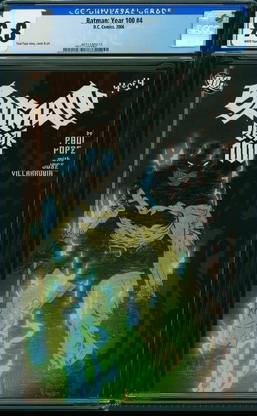 BATMAN: YEAR 100 #4, CGC 9.8 NM/MT