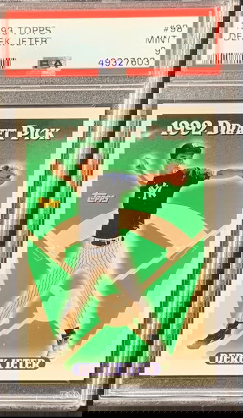 1993 Topps Derek Jeter PSA 9