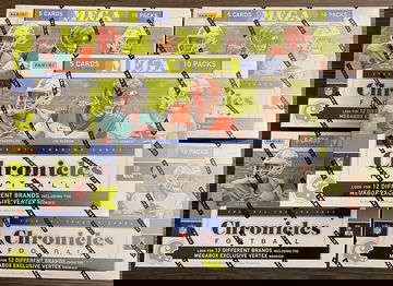 2020 Panini Chronicles Football Mega Box - 5 Box LOT