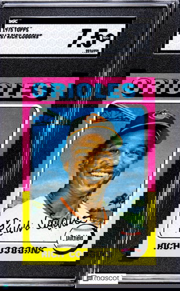 1975 Topps Rich Coggins #167 SGC 7.5