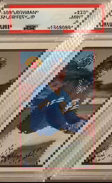 1989 Bowman Ken Griffey Jr. PSA 9