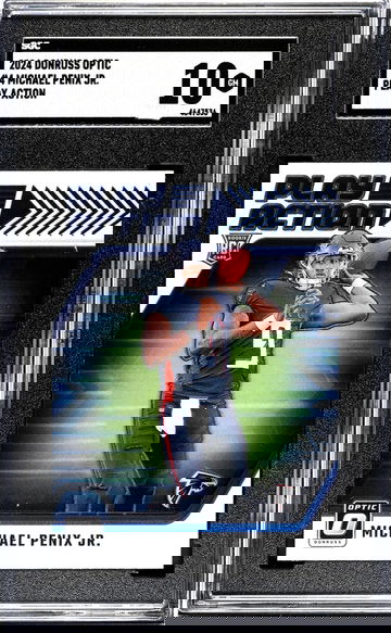 2024 Donruss Optic #4 Michael Penix Jr. Play Action SGC 10