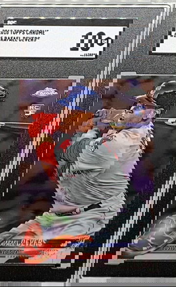 2018 Topps Chrome #25 Rafael Devers SGC 10 GEM MINT RC