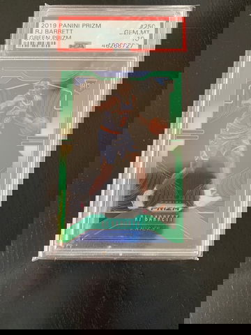 2019 Prizm Green RJ Barrett Psa 10
