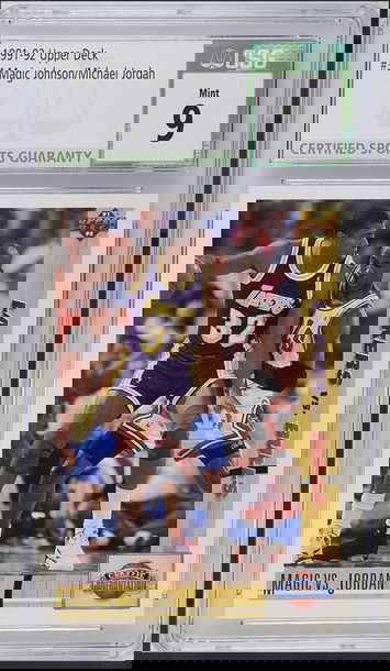 1991-92 Upper Deck #34 Magic / Jordan Classic Confrontation #34