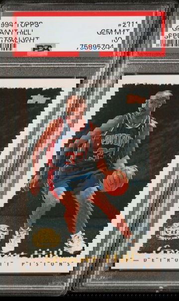 1994 Topps Grant Hill Spectralight #211 PSA 10 [BK-1A.8]