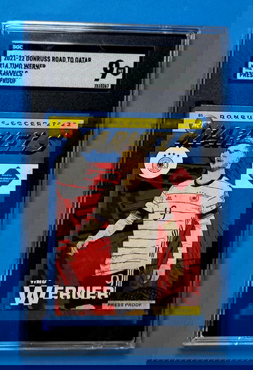 2021-22 Donruss Soccer Timo Werner Marvels Press Proof #14