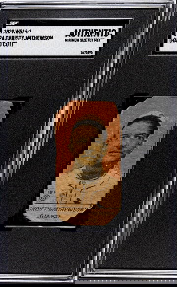 1920 W516-1 Christy Mathewson SGC Authentic