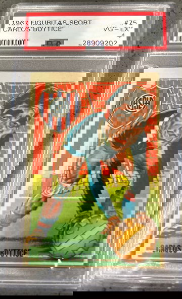 1967 Figuritas Sport Carlos Buttice PSA 4