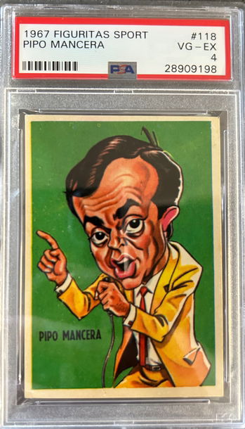 1967 Figuritas Sport Pipo Mancera