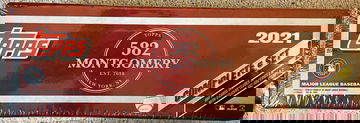 2021 Topps Baseball Complete Set 582 Montgomery Club Foil Stamp Edition