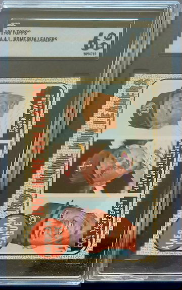 1968 Topps AL Home run leaders