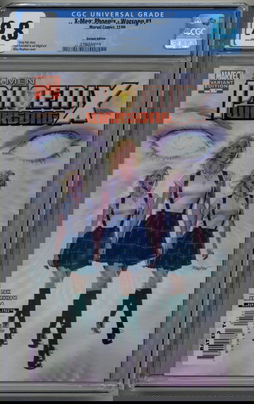 X-Men: Phoenix-Warsong #1 CGC 9.8 Origin of Stepford Cuckoos Mike Mayhew Variant Cover