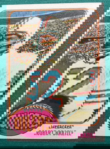 1976 TOPPS FOOTBALL #424 ROBERT BRAZILE