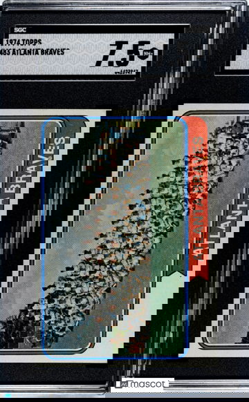 1974 Topps Atlanta Braves #483 SGC 7.5