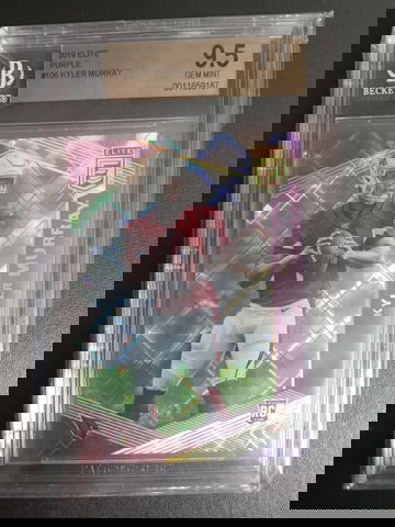 2019 elite purple 57/99 Kyler Murray #106 BGS 9.5 RC 