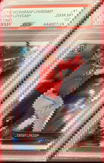 2018 Bowman Chrome Shohei Ohtani PSA 10 RC