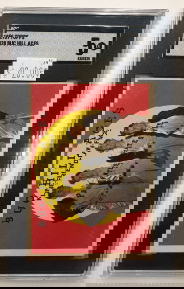 1959 Topps BUC Hill Aces SGC 5