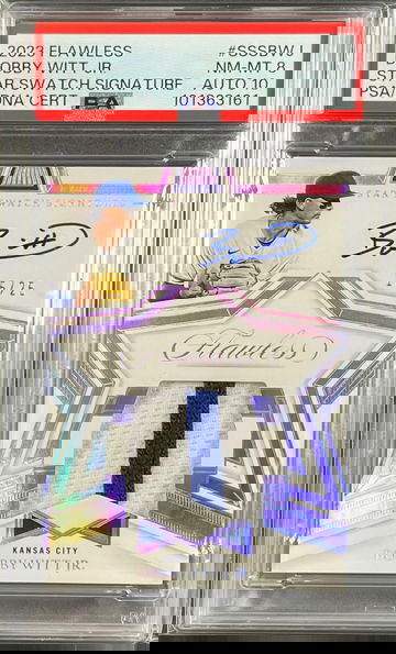 🔥2023 Flawless Star Swatch Signature AUTO /25 BOBBY WITT JR. PSA 8/10 