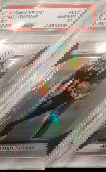 2016 Panini Prizm Michael Thomas Psa 10 Gem Mint 