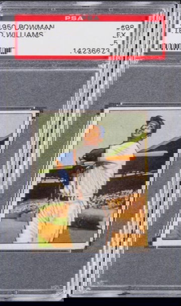 1950 Bowman Ted Williams