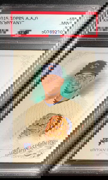 2015 Topps Allen Ginter A&G #85 Kris Bryant Rookie RC PSA 9 MINT