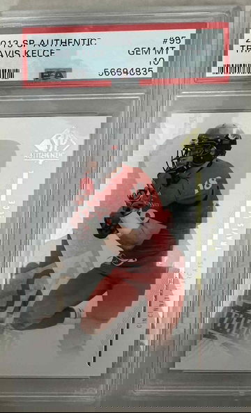 2013 SP Authentic Travis Kelce RC #95 PSA 10