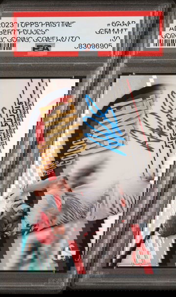 2023 Topps Prisine Albert Pujols auto PSA 10