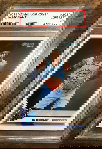 2019 PANINI DONRUSS JA MORANT ROOKIE RC PSA 10 GEM MINT