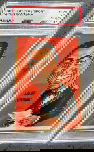 1967 Figuritas Sport Cache Fontana PSA 5(MC)