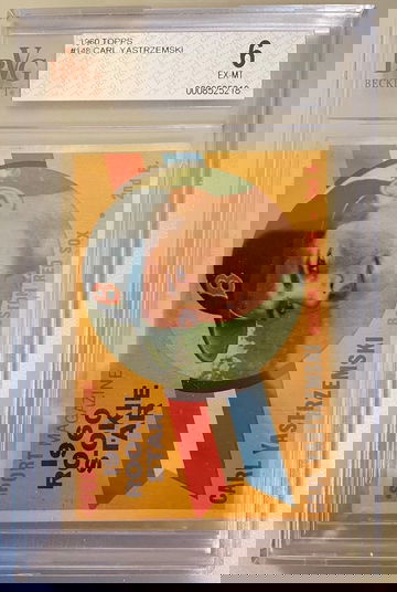 1960 Topps Carl Yastrzemski BVG 6