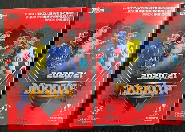 2020-21 Topps Chrome Merlin Blaster Box (Lot of 2)