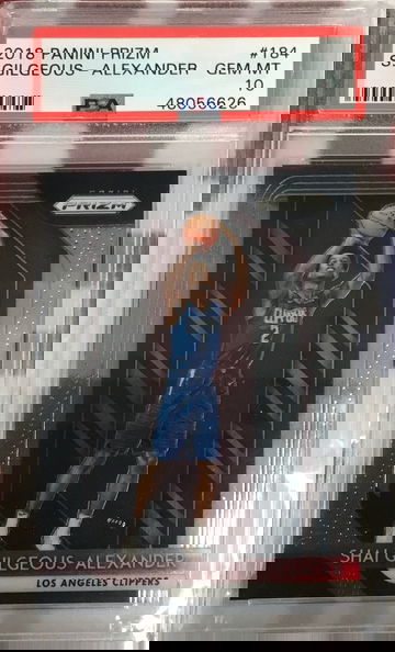 2018 Panini Prizm Shai Gilgeous-Alexander Psa 10