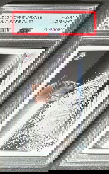 2022 Topps Update Julio Rodriguez SP PSA 10 Rookie RC #US44