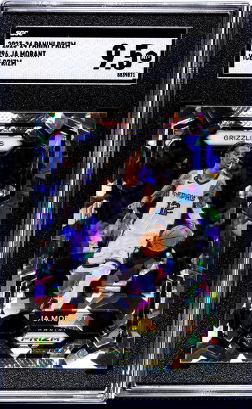 2023-24 Panini Prizm #96 Ja Morant Ice Prizm SGC 9.5