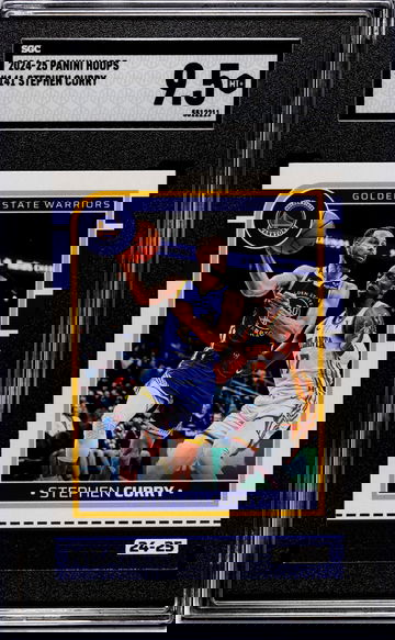 2024-25 Panini Hoops #141 Stephen Curry SGC 9.5