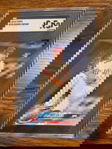 2018 Topps Shohei Ohtani RC SGC 9.5