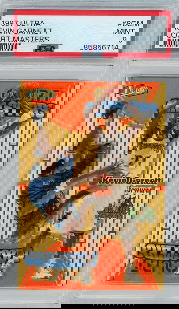 Kevin Garnett 1997 Ultra Court Masters PSA 9